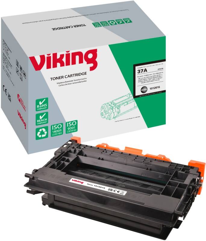 Viking 37A compatibele HP tonercartridge CF237A zwart