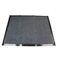 Floortex Deurmat Indoor Value Grijs PP (Polypropeen), PVC (Polyvinylchloride)