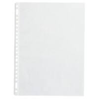 Pochette perforée Niceday A4 Chrystal claire Transparent 55 microns Polypropylène Ouverture au-dessus 23 perforations 1012912 100 Unités