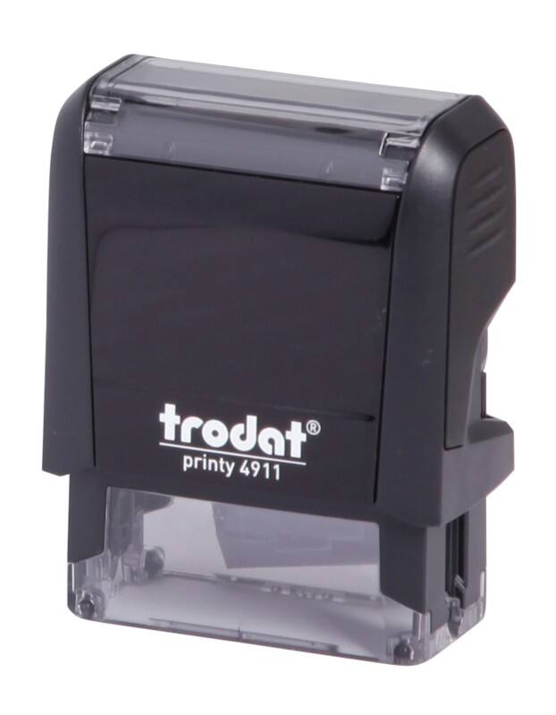 Trodat Printy 4911 Gepersonaliseerde stempel 5,5 x 2,5 x 6,8 cm Zwart