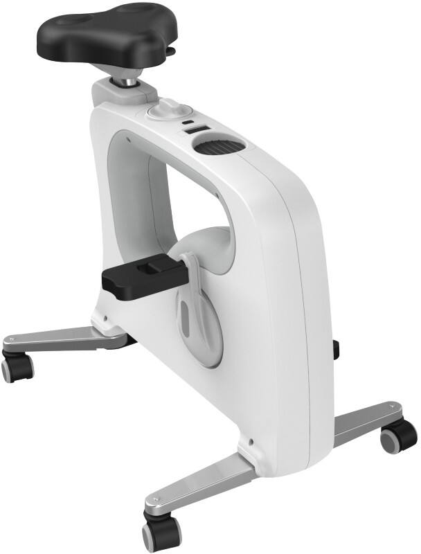 euroseats Desk Bike Tournette Wit