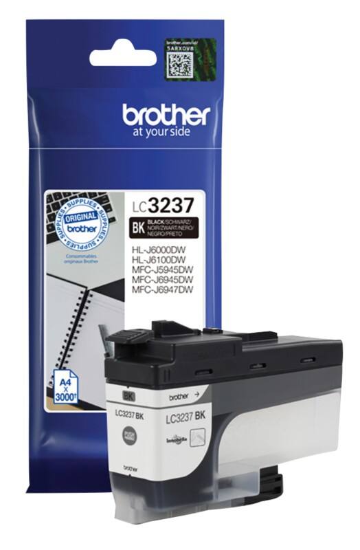 Brother LC3237BK Origineel Inktcartridge Zwart