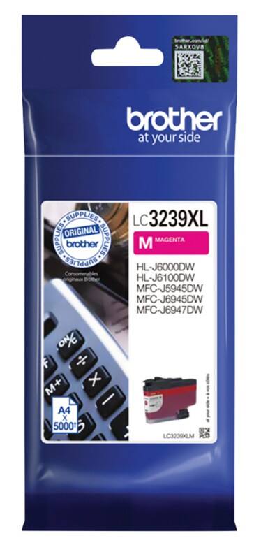Brother LC3239XLM Origineel Inktcartridge Magenta