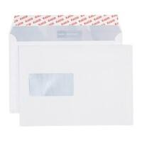 Enveloppes Elco Premium Avec fenêtre C5 229 (l) x 162 (h) mm Bande adhésive Blanc 80 g/m² 500 Unités