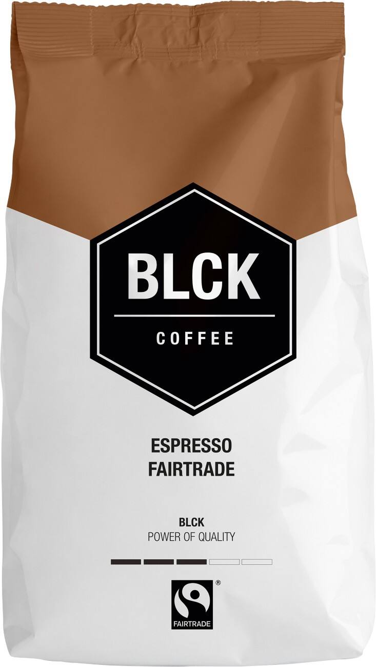 Espresso Faitrade BLCK 8 Unités de 1000 g