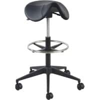 Tabouret ergonomique Matera Large Nylon Noir