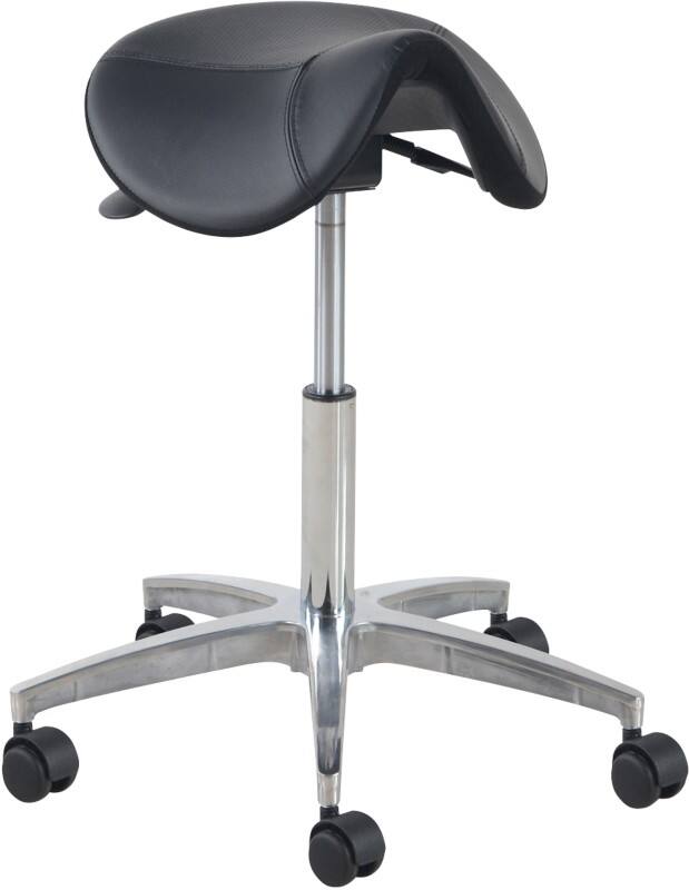 euroseats Ergonomic Stool Matera Medium Zwart