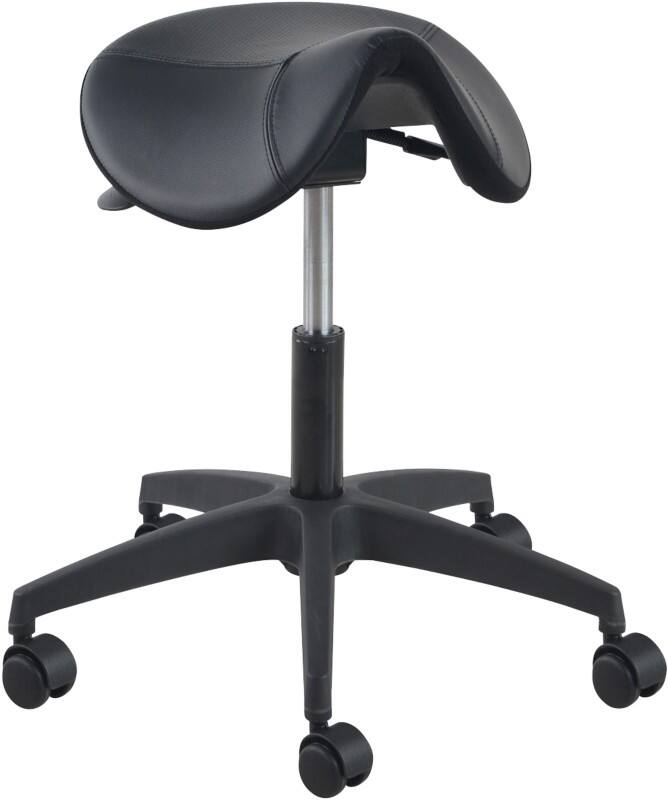euroseats Ergonomic Stool Matera Nylon Small Zwart