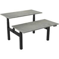 Banc assis-debout euroseats Oxyd Gris/Noir 160 x 80 x 60 - 123 cm