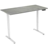 Bureau assis-debout euroseats Oxyd 2-motor Blanc 180 x 80 x 62 - 125 cm