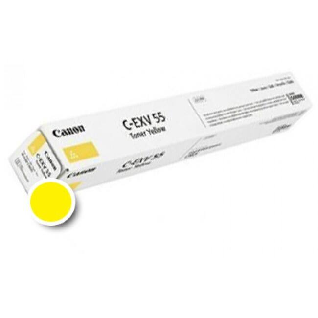Toner C-EXV 55Y D'origine Canon Jaune