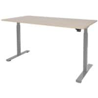 Bureau Schaffenburg 160 x 80 x 7,5 x 75 - 125 cm