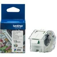 Brother CZ-1003 Authentiek Labeltape Cassette Zelfklevend Wit 19 mm x 5m