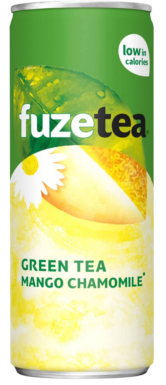 fuzetea Mangue Camomille Canette 24 Unités de 250 ml