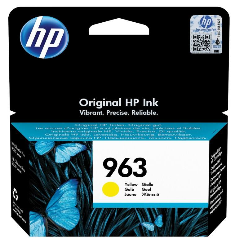 HP 963 originele inktcartridge 3JA25AE geel