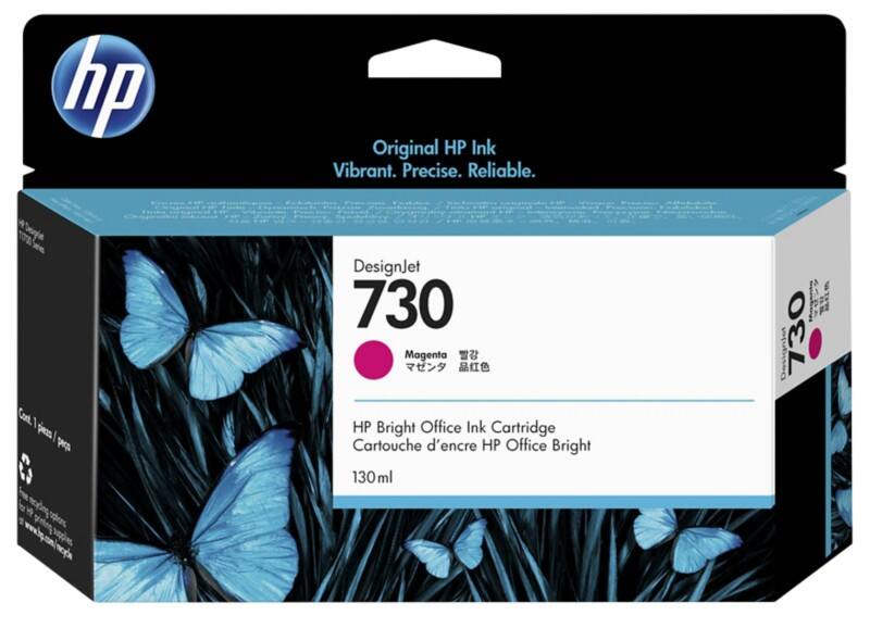 HP 730 originele inktcartridge P2V63A magenta