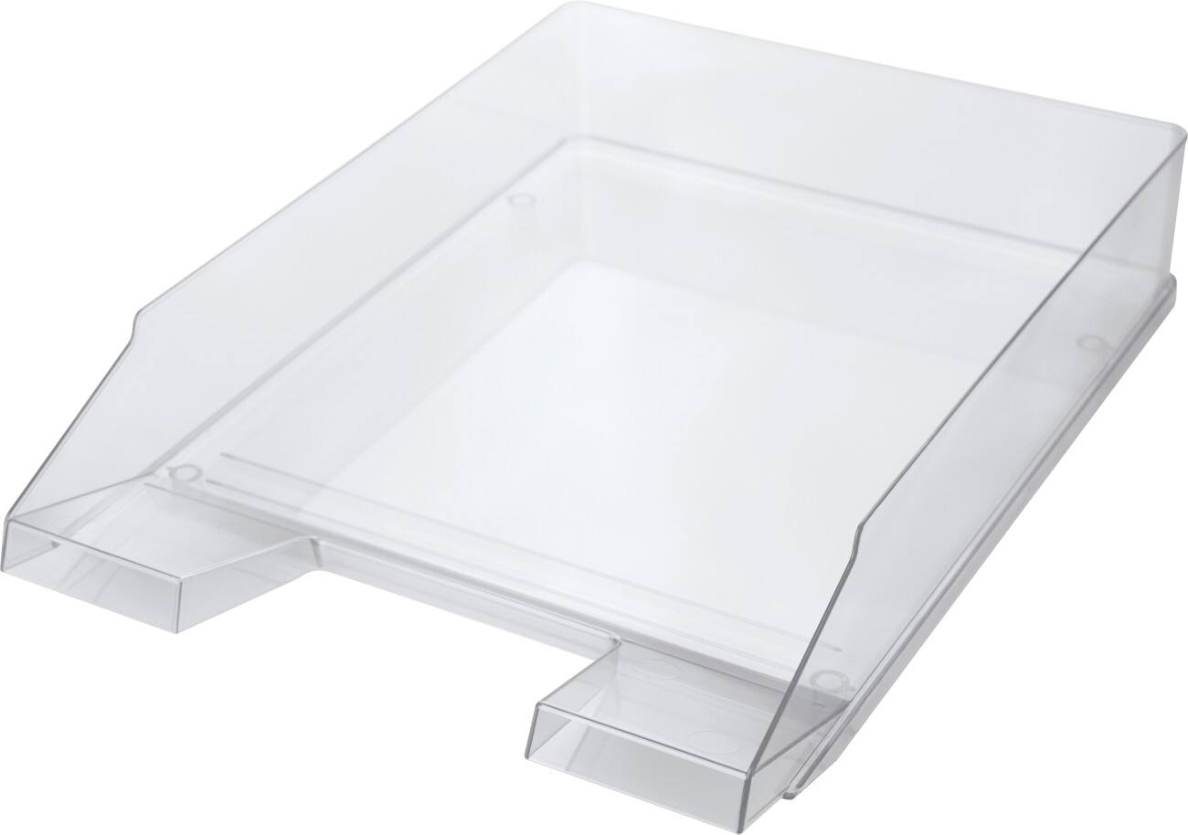 Corbeille à courrier helit Brillant Plastique Transparent A4 24,5 x 34,7 x 6,7 cm
