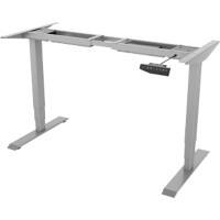 Bureau assis-debout euroseats Rectangulaire T-Pied 1800 (L) x 600 (P) x 1250 (H) mm