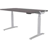 Fellowes Zit-sta Bureau Levado Eiken 800 x 1600 x 1257 mm