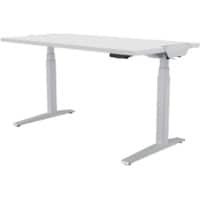 Bureau assis-debout Fellowes Levado Blanc 80 x 140 x 125,7 cm