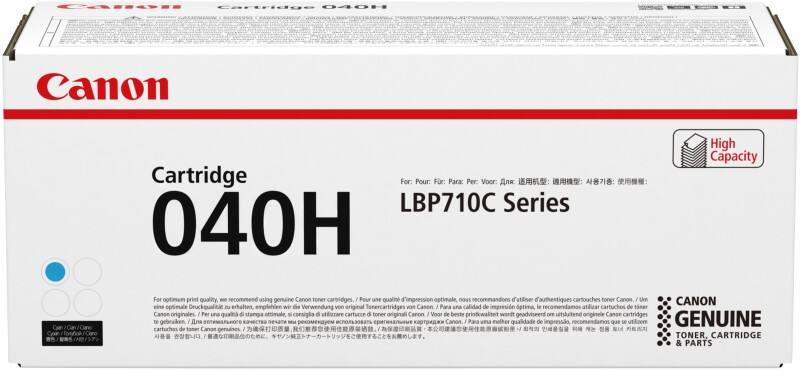 Toner 040H D'origine Canon Cyan