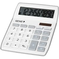 Calculatrice de bureau GENIE 840 S 10 chiffres Argenté