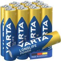 Piles VARTA LONGLIFE Power AAA 12 Unités