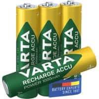 VARTA Batterij Power AAA 1000 mAh Nikkel-metaalhydride (NiMH) 1.2 V 4 4 Stuks