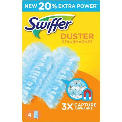 Swiffer Duster Stofdoekjes navulling 5,6 x 19,5 x 12,4 cm Blauw 4 Stuks