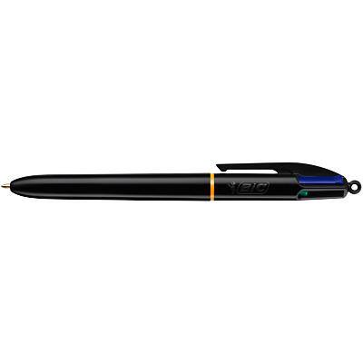 ik wil Peru biografie BIC 4 kleuren Pro Ballpoint pen Zwart, Blauw, Groen, Rood | Viking Direct BE
