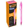 BIC Gel-ocity Quick Dry gelpen roze Medium 0,30 mm navulbaar 12 stuks