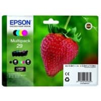 Epson 29 Origineel Inktcartridge T29864511 Zwart, cyaan, magenta, geel Multipack 4 Stuks