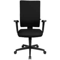 Siège de bureau TOPSTAR Light Star 20 en tissu Noir