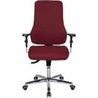 Siège de bureau TOPSTAR Sitness 55 en tissu Rouge