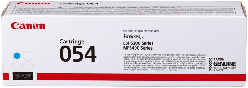 Toner 054 D'origine Canon Cyan