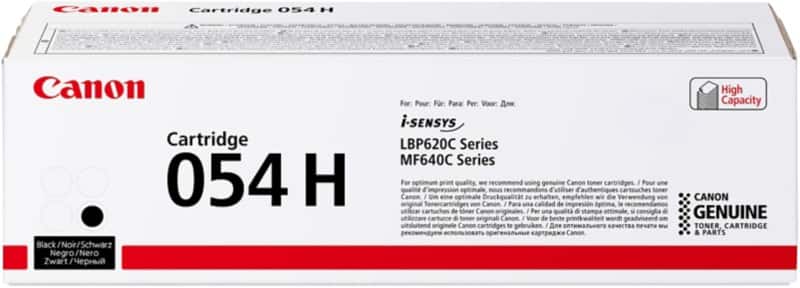 Toner 054H D'origine Canon Noir