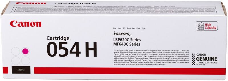 Toner 054H D'origine Canon Magenta