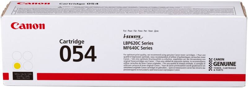 Toner 054 D'origine Canon Jaune