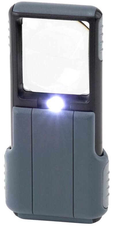 Carson Vergrootglas MiniBrite PO-55 Grijs, zwart 51 mm 5 x