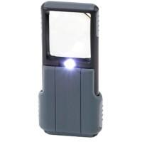 Loupe de poche Carson MiniBrite PO-55 Gris, noir 51 mm