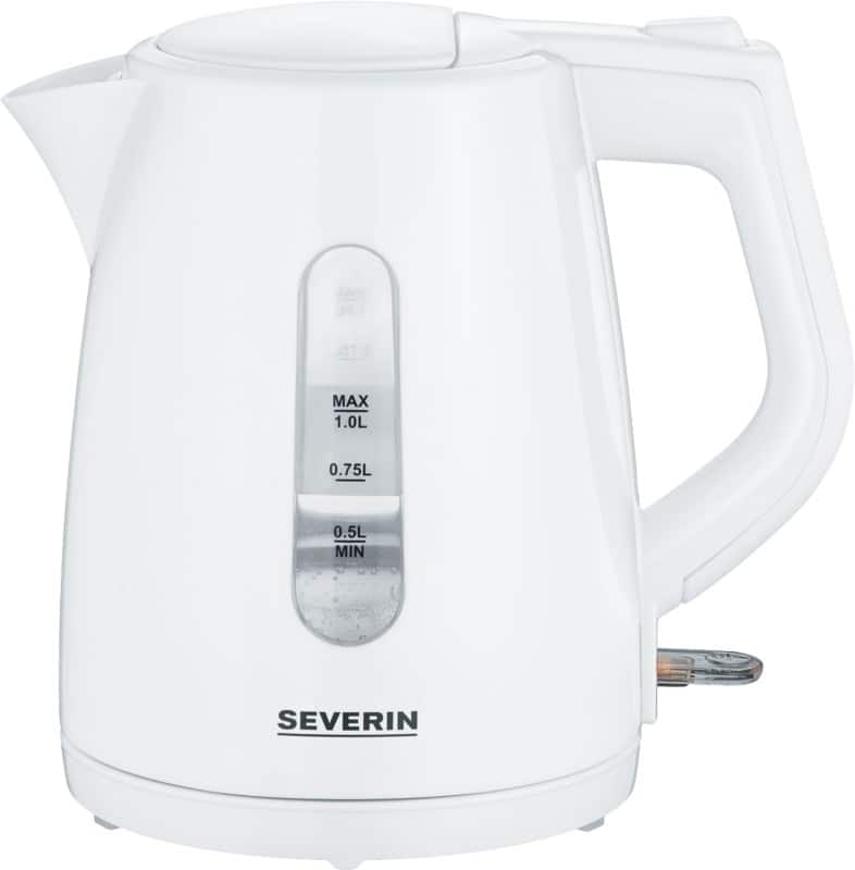 Bouilloire électrique SEVERIN 1 L Blanc 2200 W Sans fil WK 3411