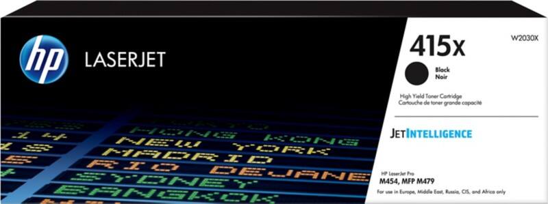 HP 415X originele tonercartridge W2030X zwart