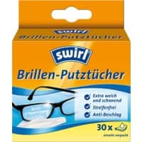 Swirl Vochtige brillendoekjes Wit 30 Stuks