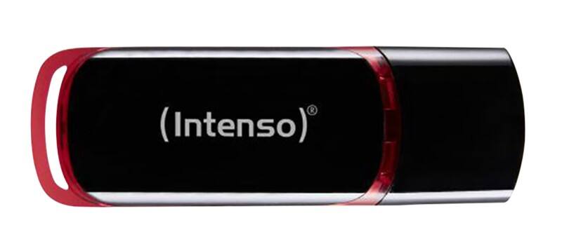 Clé USB Intenso USB 2.0 16 Go Rouge, noir