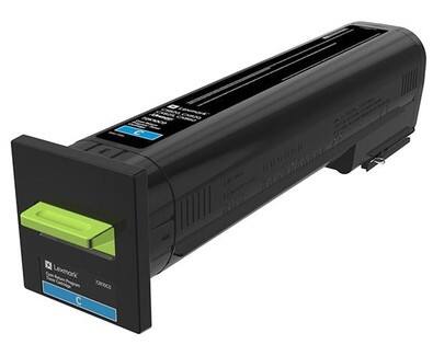 Toner Lexmark D'origine 72K20C0 Cyan