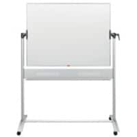 Tableau blanc mobile Nobo Magnétique Acier Laqué Double face 120 (l) x 90 (h) cm