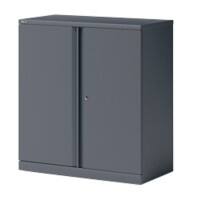 Armoire à portes battantes Bisley Essentials Anthracite 100 x 100 x 47 cm