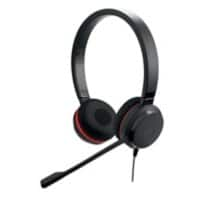 Casque pour téléphone Jabra Evolve 20SE UC Filaire Stéréo Sur tête USB-A Avec microphone Noir