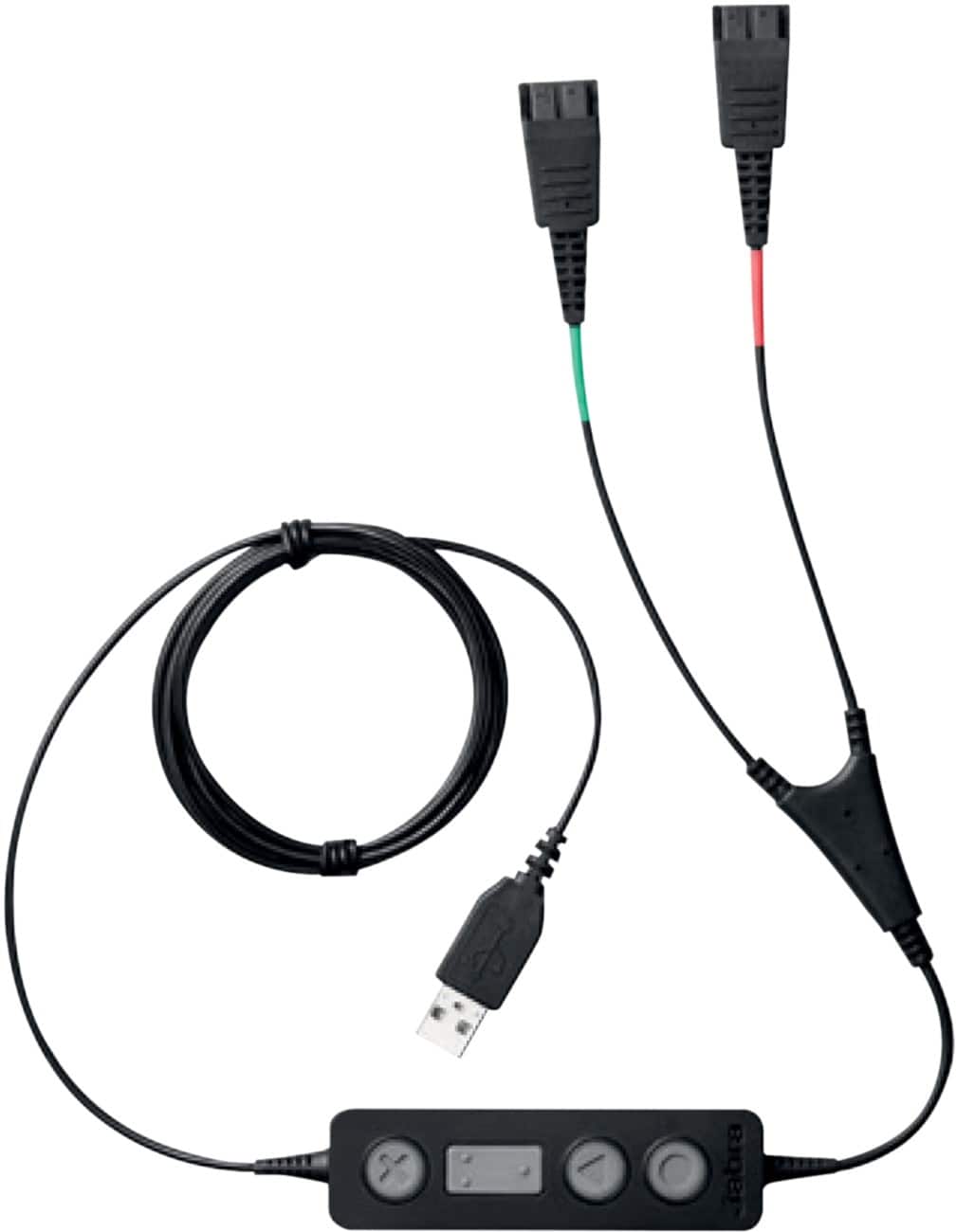 Jabra Link 265 USB/QD Training kabel zwart