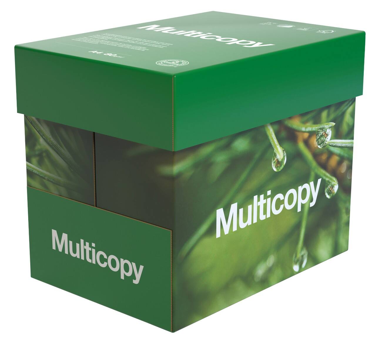 Papier MultiCopy A4 80 g/m² Blanc Boîte de 2500 feuilles